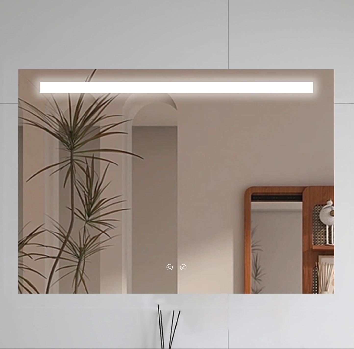 LED veidrodis Line