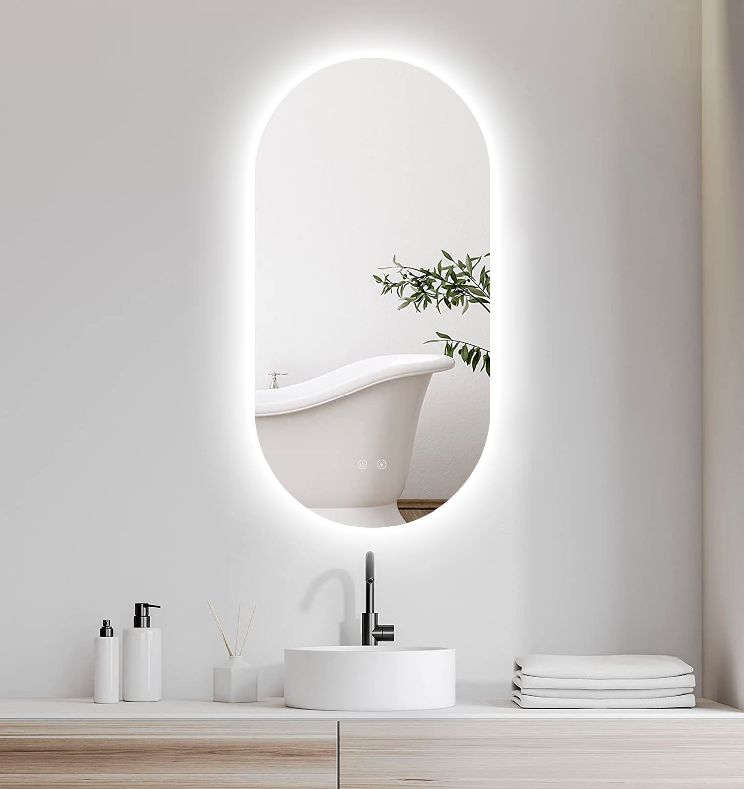 LED veidrodis Selene